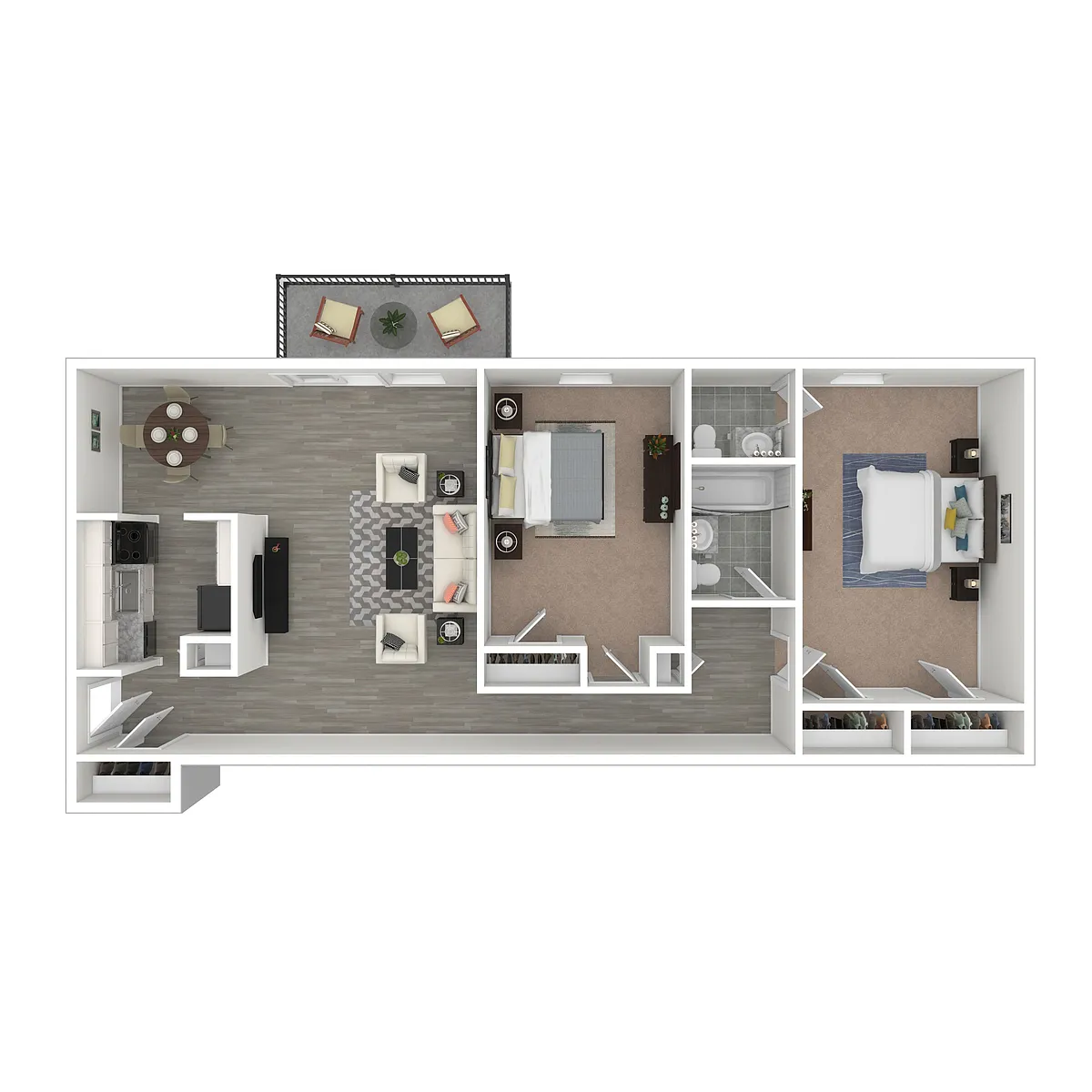 Floor plan B6