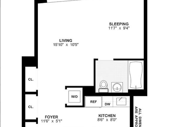 2nd image of 125 W 21st St APT 3C