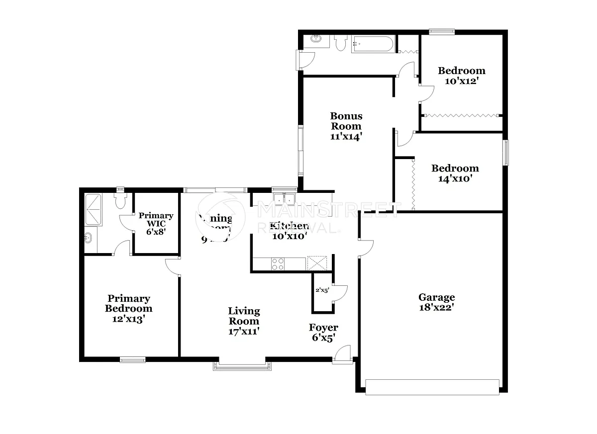 Floor Plan - 118 Briarcliff Dr
