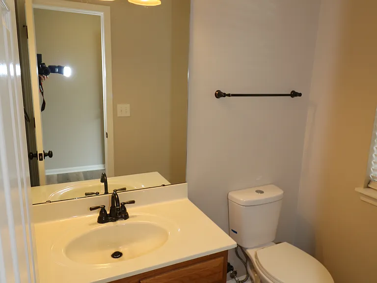 Downstairs half bath