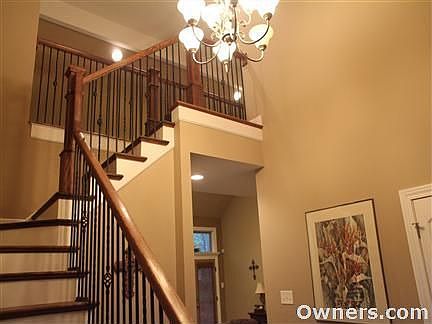 Stairs in foyer