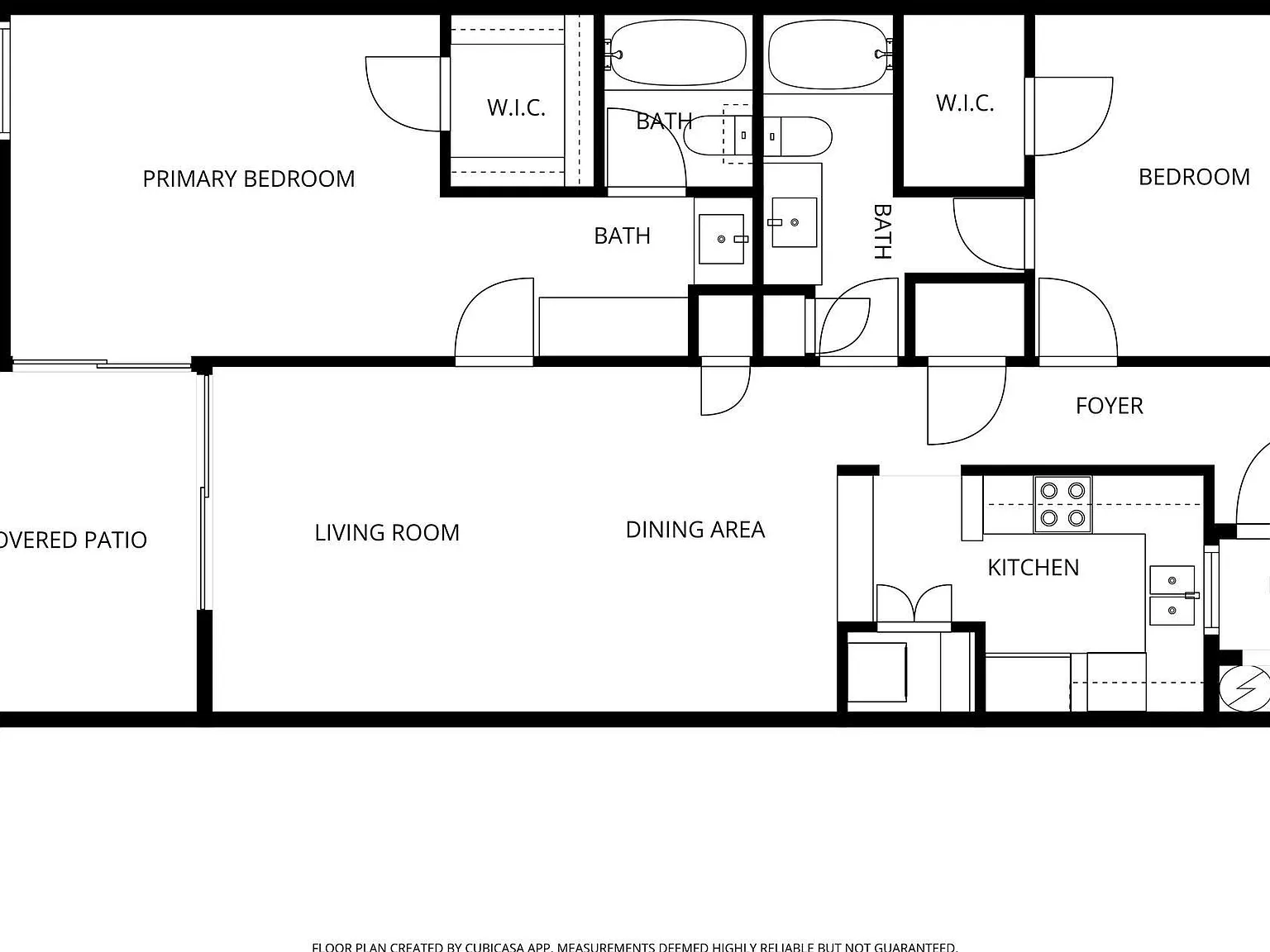 2 bed, 2.0 bath, 1051 sqft, $1,950 — Photo 2