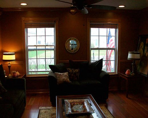 Office/library area