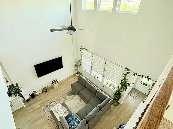 Living Room View from Second Floor Game Area
