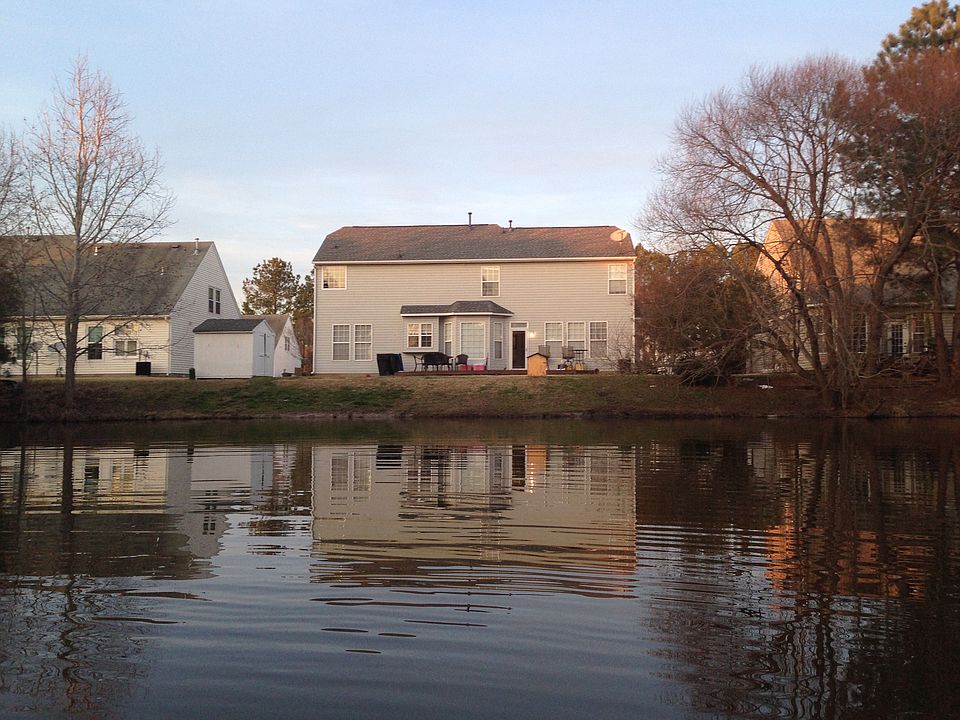 view of house from the lake