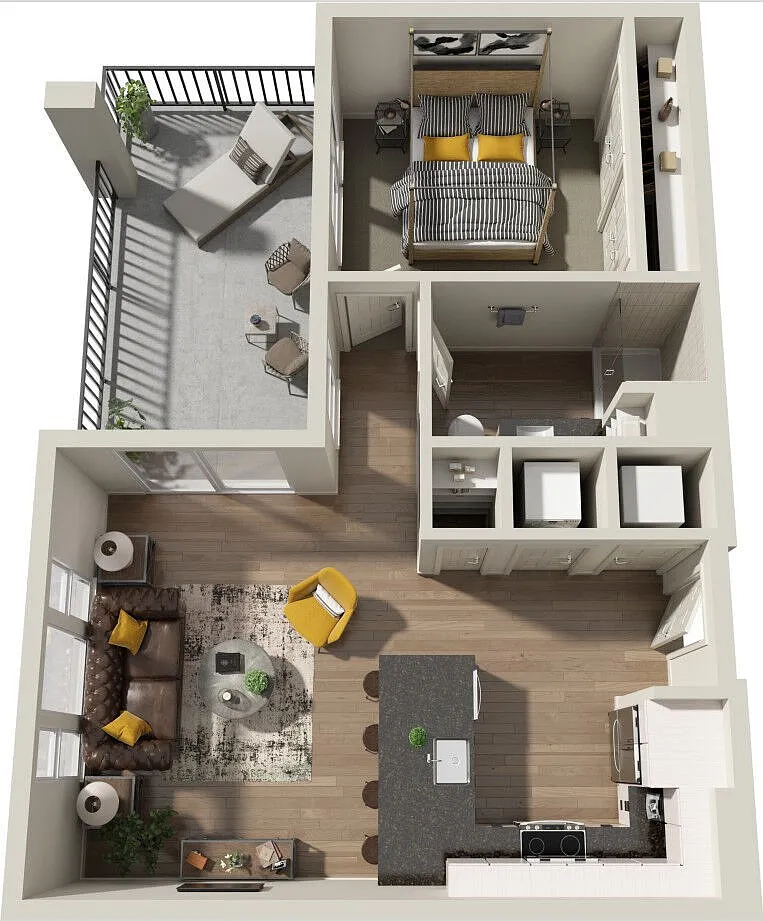 Floor plan A1