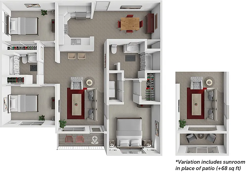 Floor plan The Venetian