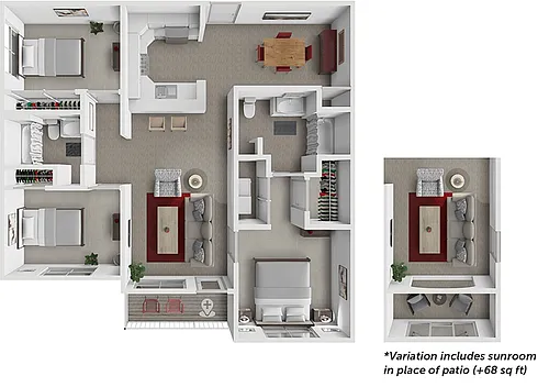 Floor plan The Venetian