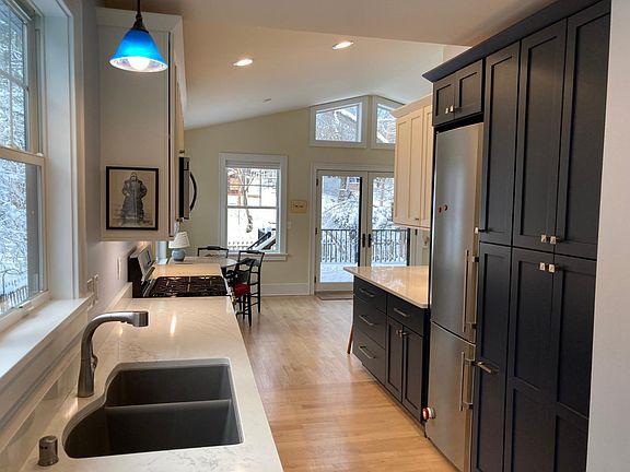 Kitchen looking to back of house