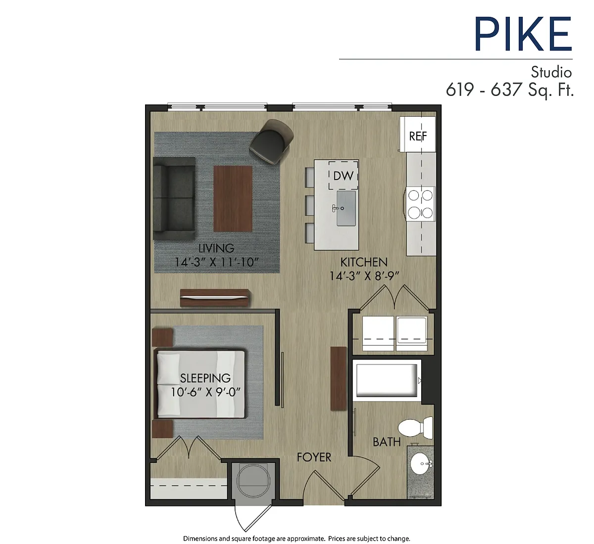 Floor plan Pike