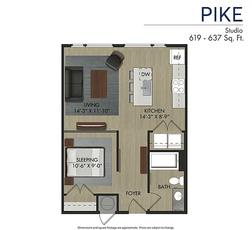 Floor plan Pike
