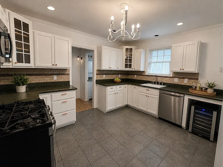Updated spacious kitchen