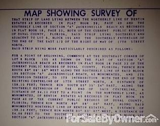 Description of Easement (128x24ft)