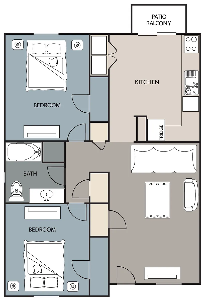 Floor plan 2X1