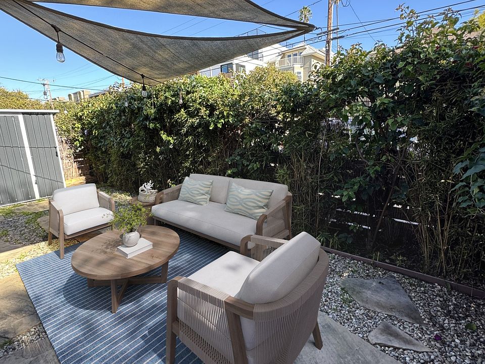 Private outdoor living space