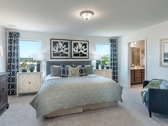 Plan 1780 Primary Bedroom