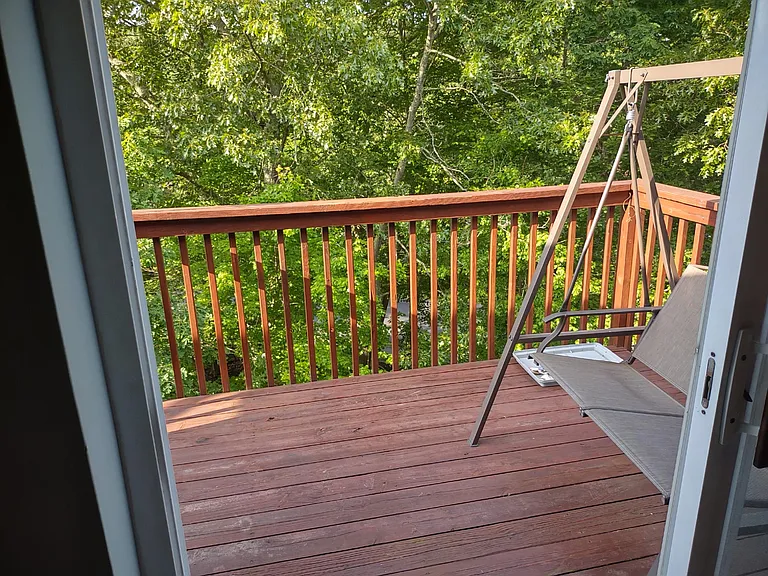 Deck on third floor. No one above you!