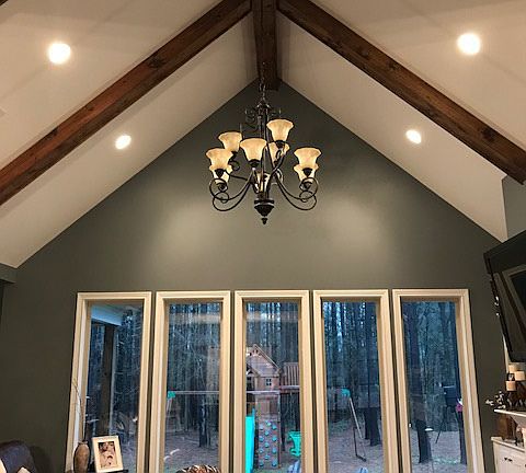 View from Dining to Living 