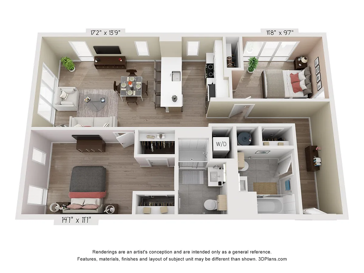 Floor plan B21