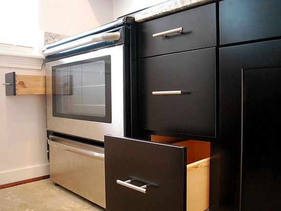 Kitchen storage details