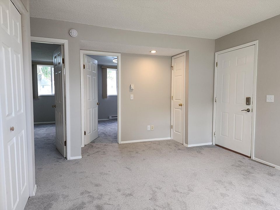 Open layout with updated carpet and finishes