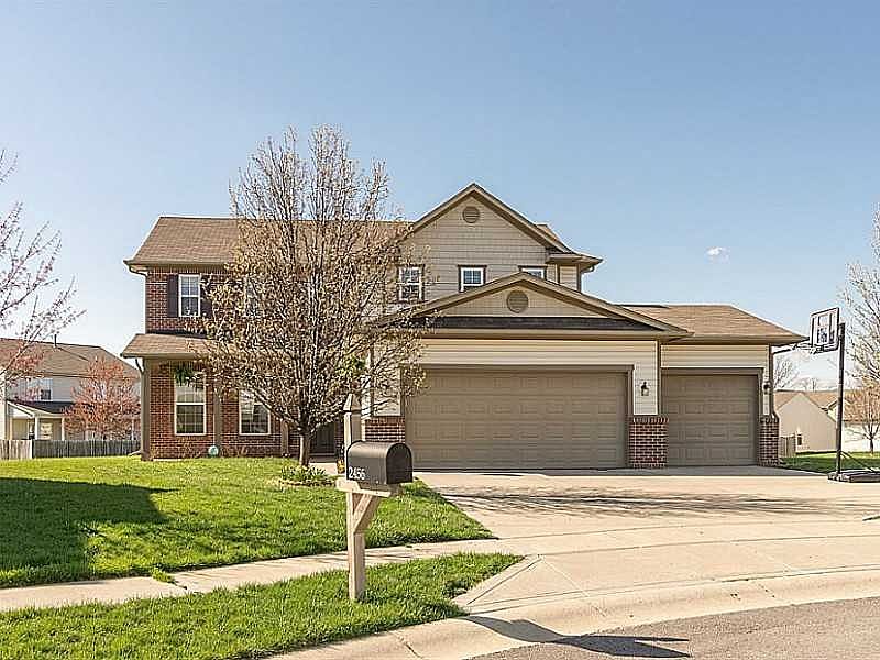 Exterior Front. lovely spacious home on quiet cul-de-sac with 3 car garage.