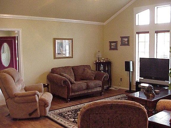 Living area view formal dining.
