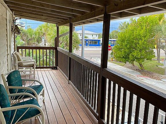 Northside porch