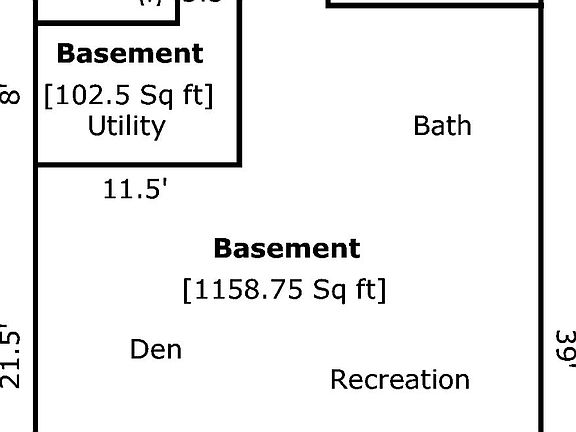 Basement Floor Plan