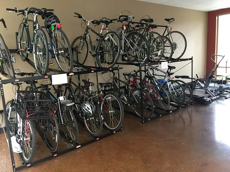 Bike parking and storage