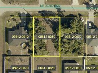 1318 NE 33RD TERRACE LOT 3, CAPE CORAL, FL 33909