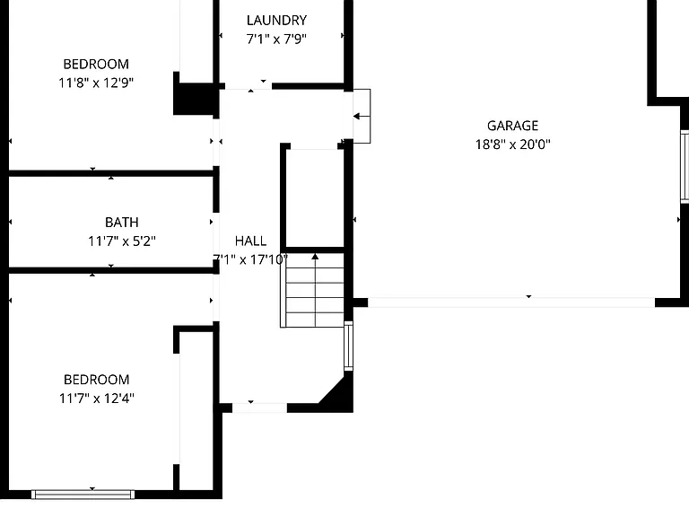 Downstairs floorplan