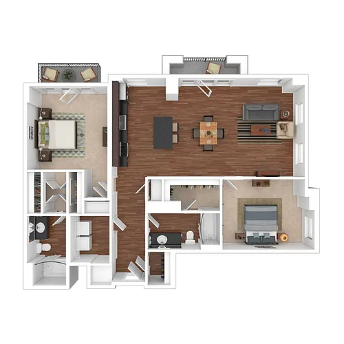Floor plan B17R - The Tennessee