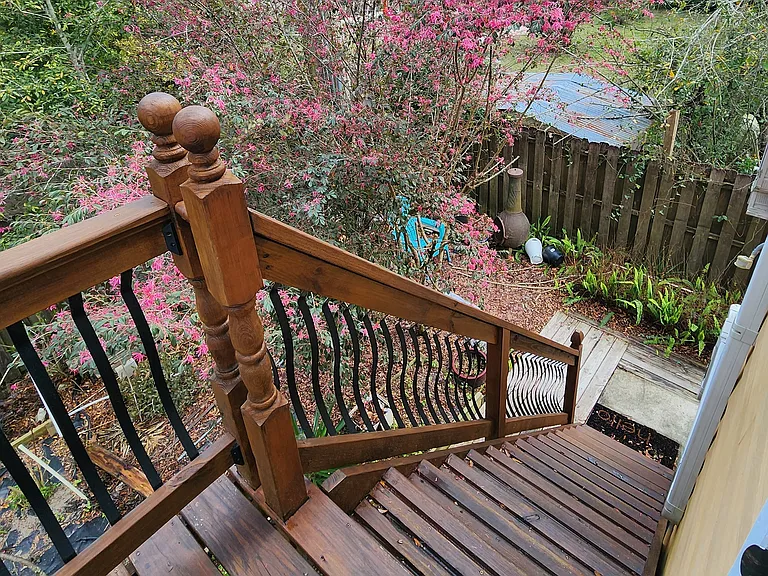 View from the balcony