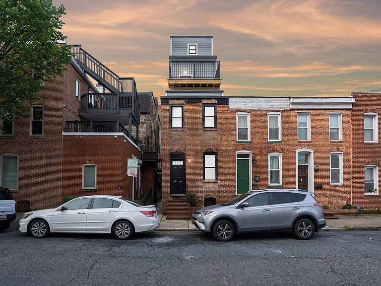 3 W Clement front view -early evening