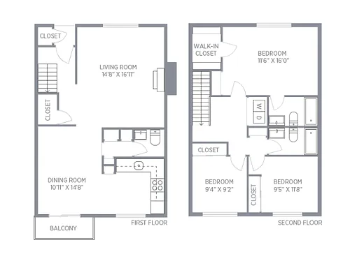 Floor plan 3BR