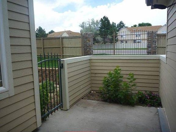 Patio area