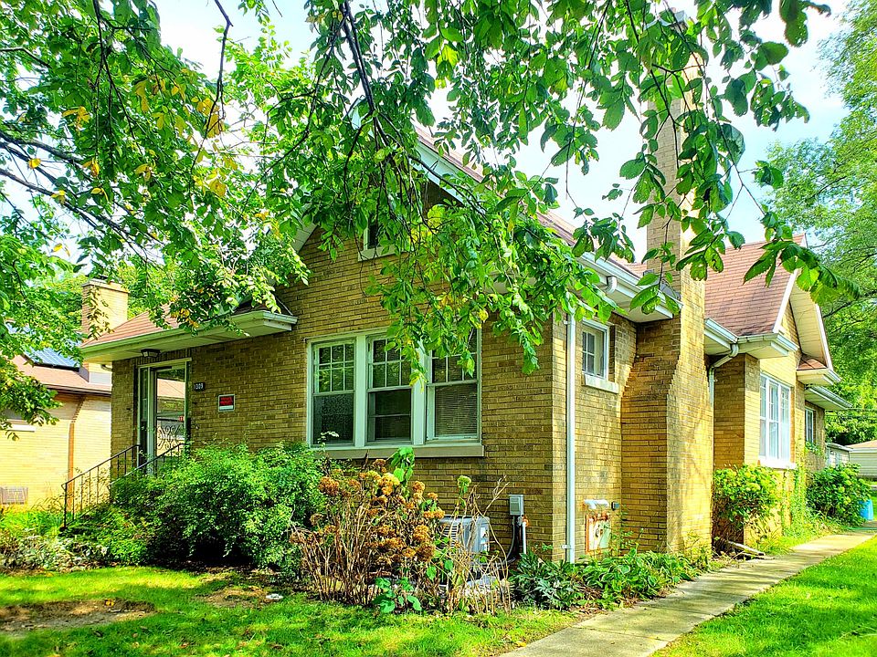 Front and side of house