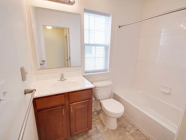 Bathroom with Natural Sunlight