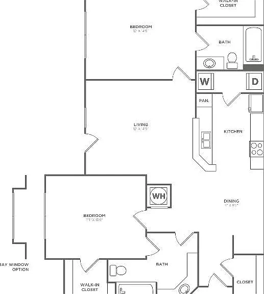 Breckenridge | 2 bed 2 bath | 1082 - 1096 sq ft Breckenridge | 2 bed 2 bath | 1082 - 1096 sq ft