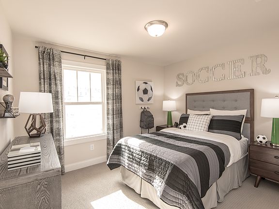 Unleash your design ideas with this bright and open bedroom.