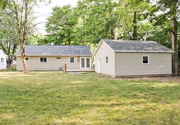 Large fenced in back yard