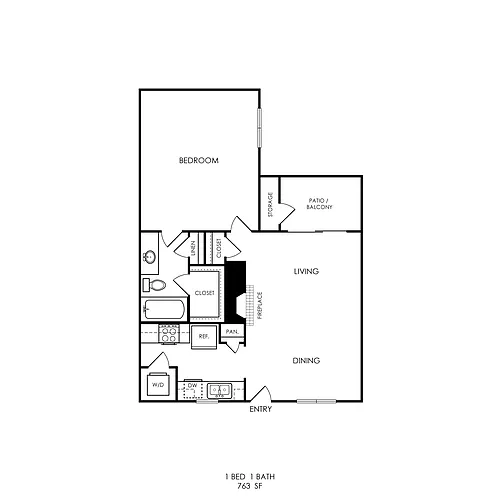 Floor plan A3 Renovated