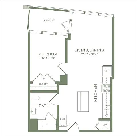 Floor plan A21