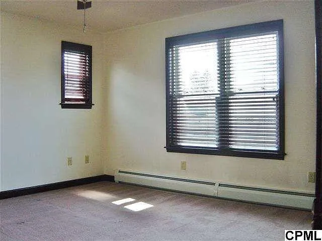 Large master bedroom with walk in closet.