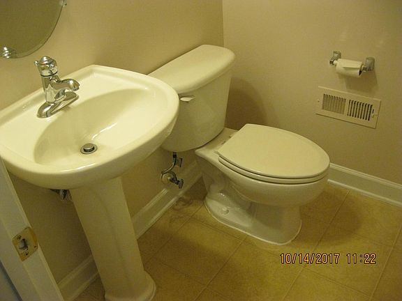Second Bathroom with Ceramic Tiles & Bath Top