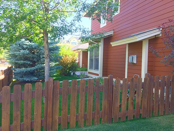 Fenced yard