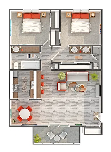 Floor plan Lilac