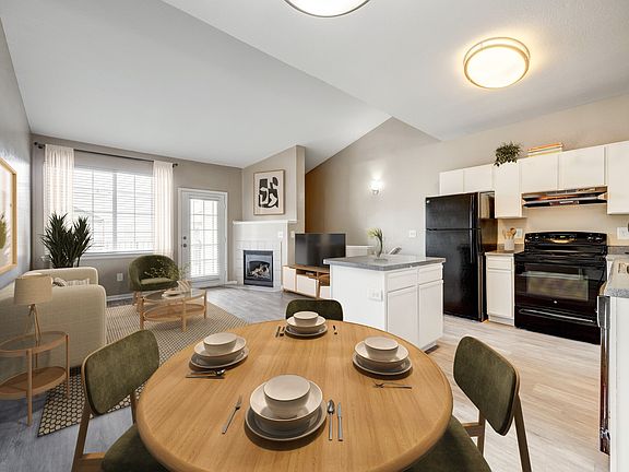 Open Floor Plan Living Area