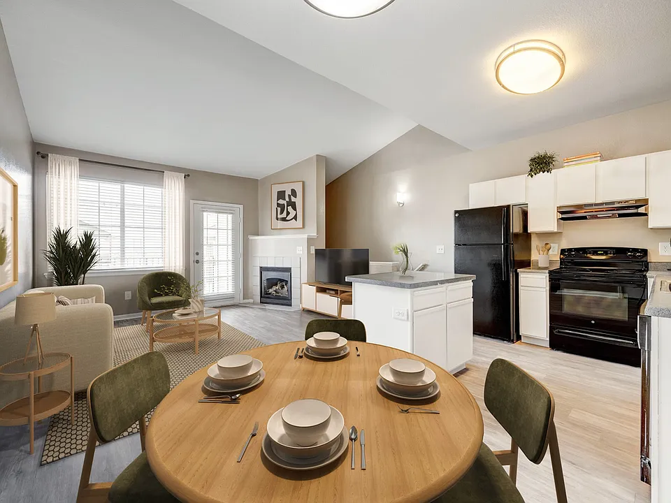 Open Floor Plan Living Area